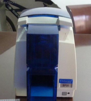 Impresora de carnets en pvc, calibre 30, datacard sp-35