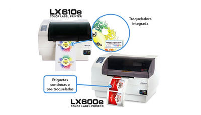 Impresora de etiquetas a color LX610e. Imprime y recorta - Foto 4