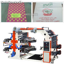 Impresora flexográfica de 4 colores 1000mm