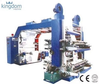 Impresora Flexográfica de Alta Velocidad de Cuatro Colores por plastico bolsa