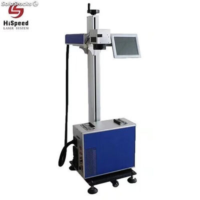 Impressora a laser de marcador a laser UV on-line voadora para tubos de plástico - Foto 2