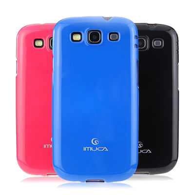 IMUCA color fresco caso Shine TPU para i9300 de Samsung Galaxy S3 / caucho de