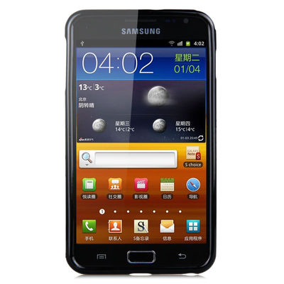 IMUCA color fresco del caso del brillo TPU para Samsung Galaxy Note / i9220 /