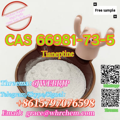 In stock CAS 66981-73-5 Tianeptine Factory Supply High Purity