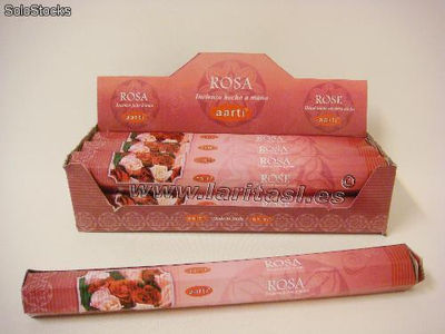 Incenso Aarti Rosa 20 sticks