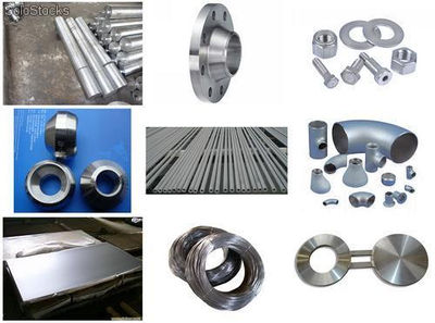incoloy steel flange round bar wire rod fasteners tube pipe fittings forging