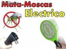 Increible y practica Raqueta Electrica Mata Moscas y Mosquitos (Recargable)