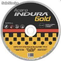 Indura gold discos planos para máquinas sensitivas reforzados
