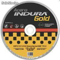 Indura gold discos planos para máquinas sensitivas reforzados