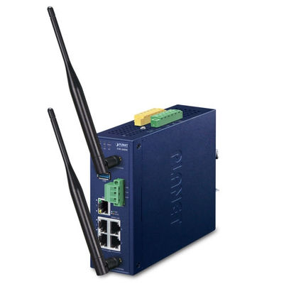 Industrial 5-Port 10/100/1000T + 802.11ax Wi-Fi VPN Security Gateway