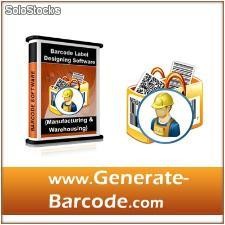 Industrial, Manufacturing and Warehousing Industry Barcode Label Software