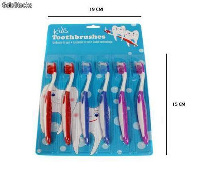 Infantile brosse à dents 6 pcs