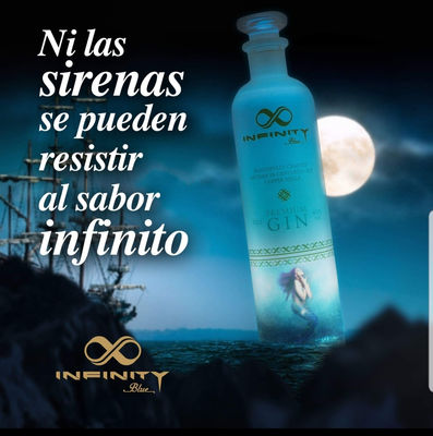 Infinity blue gin premium