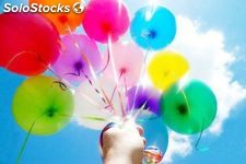 Inflado globos con helio + Cinta Decorativa - Decoración - Regalo a domicilio