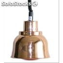Infrared heat lamp with adjustable height-mod. dp225-copper-color dim. cm