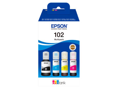 Ink-epson /102 ecotank multipack botella ink /ecotank et-2700 / et-2750 / - Foto 2