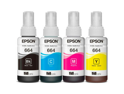 Ink-epson /664 4 clr multipack (bk / c / m / y) ecotank l300 / l355 / l555 / - Foto 3