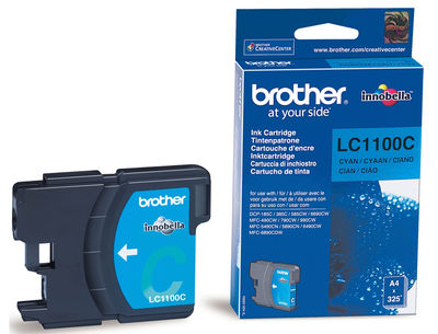 Ink-jet brother lc-1100c cyan 325 pag - Foto 2