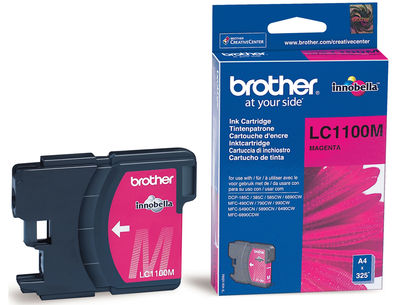 Ink-jet brother lc-1100m magenta 325 pag - Foto 2