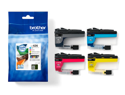 Ink-jet brother lc426val mfcj4340dw / 4540dw / 4540dwxl pack 4 colores 3000 - Foto 3