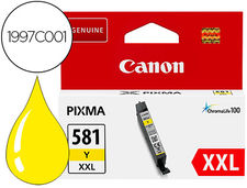 Ink-jet canon 581 xxl ts9550 / ts705 amarillo 830 paginas