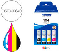 Ink-jet epson /104 4 clr multipack (bk / c / m / y)/ecotank et-2710 / et-2711 /