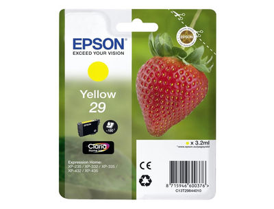 Ink-jet epson home 29 t2984 xp435/330/335/332/430/235/432 amarillo 175 pag - Foto 2
