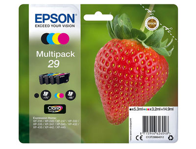 Ink-jet epson home 29 t2986 xp435/330/235 multipack 4 colores - Foto 2