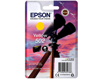 Ink-jet epson singlepack amarillo 502 ink - Foto 2