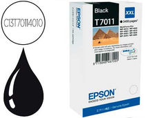 Ink-jet epson stylus t7011 negro xl wp-4000 4500 capacidad 3400 pag