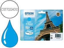 Ink-jet epson stylus t7022 cian xl wp-4000 4500 capacidad 2400 pag