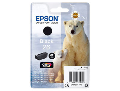 Ink-jet epson t2601 expression xp-600 / 605 / 700 / 800 negro - 220 pag - - Foto 2