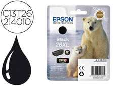 Ink-jet epson t2621xl expression xp-600 / 605 / 700 / 800 negro - 500 pag -