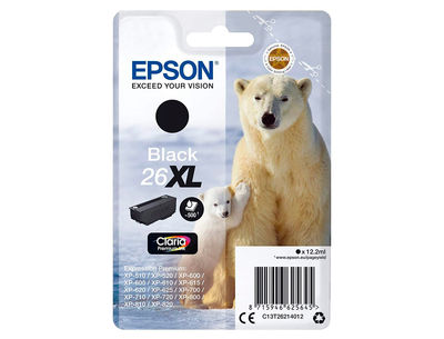 Ink-jet epson t2621xl expression xp-600 / 605 / 700 / 800 negro - 500 pag - - Foto 2