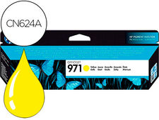 Ink-jet hp 971 officejet pro x451 / x551 / x476 / x576 amarillo 2.500 pag