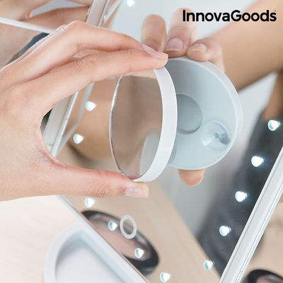InnovaGoods 4 in 1 Kosmetikspiegel mit Vergrößerung und LED Licht - Foto 2