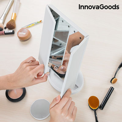 InnovaGoods 4 in 1 Kosmetikspiegel mit Vergrößerung und LED Licht - Foto 3