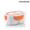 InnovaGoods 40W 12 V Elektrische Lunchbox für Autos Weiß Orange - Foto 2