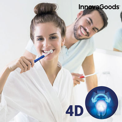 InnovaGoods 4D Zahnbürste (2er Pack)