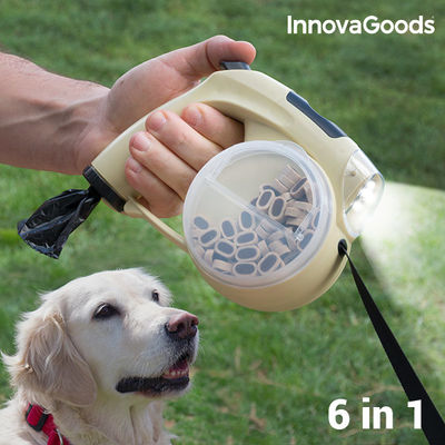 InnovaGoods 6 in 1 Rollleine für Hunde