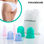 InnovaGoods Anti-Cellulite Massage-Saugglocken (6er Pack) - 1