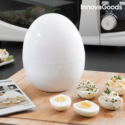 InnovaGoods Boilegg Eierkocher für die Mikrowelle mit Rezepten - Foto 3
