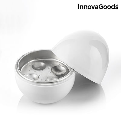InnovaGoods Boilegg Eierkocher für die Mikrowelle mit Rezepten - Foto 4