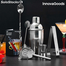 InnovaGoods Cocktail Set mit Rezeptbuch (6-teilig)