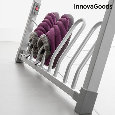 InnovaGoods Compak Zusammenklappbarer Elektrischer Wäscheständer 300W Grau (30 S - Foto 2