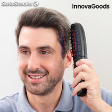 InnovaGoods Elektrischer Haarwuchsfördernder Kamm mit Zubehör (12-teilig)