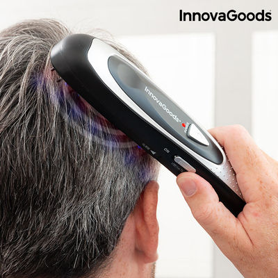 InnovaGoods Elektrischer Haarwuchsfördernder Kamm mit Zubehör (12-teilig) - Foto 4