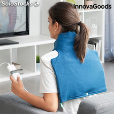InnovaGoods Elektrisches Kissen für Schultern und Nacken 40 x 40 cm 60W Blau