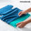 InnovaGoods Elektrisches Kissen für Schultern und Nacken 40 x 40 cm 60W Blau - Foto 5