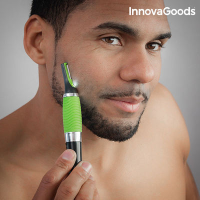 InnovaGoods Elektrisches Präzisions Haarschneidegerät mit LED